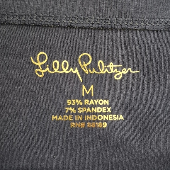 Lilly Pulitzer Navy Sophie Dress - Size M - Picture 11 of 14